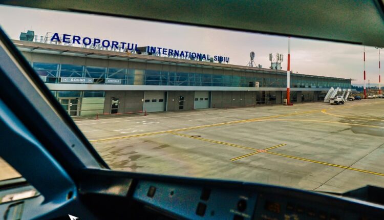 Sursa foto : Facebook / SIBIU international Airport