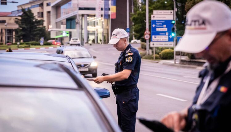Operațiune națională a poliției duce la sancționarea a 529 de șoferi potențial periculoși