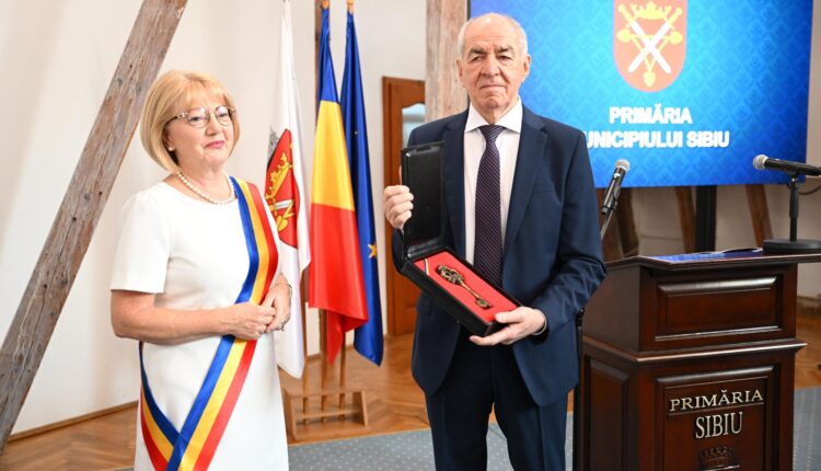 Viorel Hizo devine Cetățean de Onoare al Municipiului Sibiu în cadrul unei ceremonii emoționante