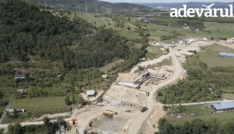Defileul Oltului se transformă în șantier pentru autostrada Sibiu – Pitești
