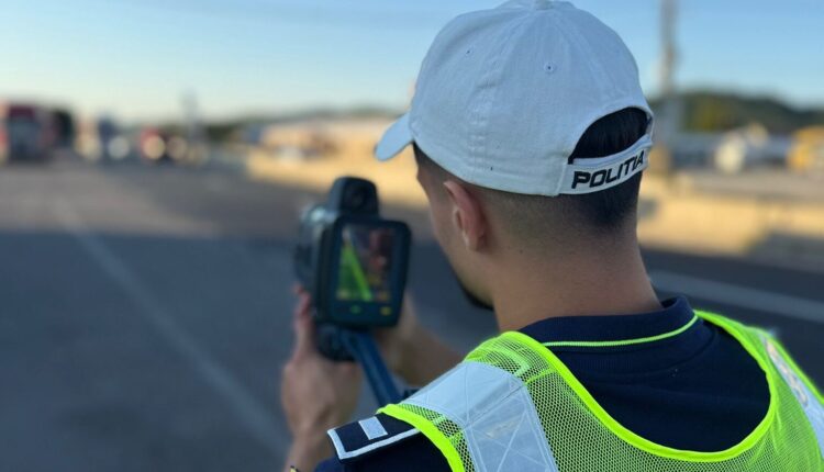Peste 700 de șoferi amendați pentru viteză pe șoselele din Sibiu