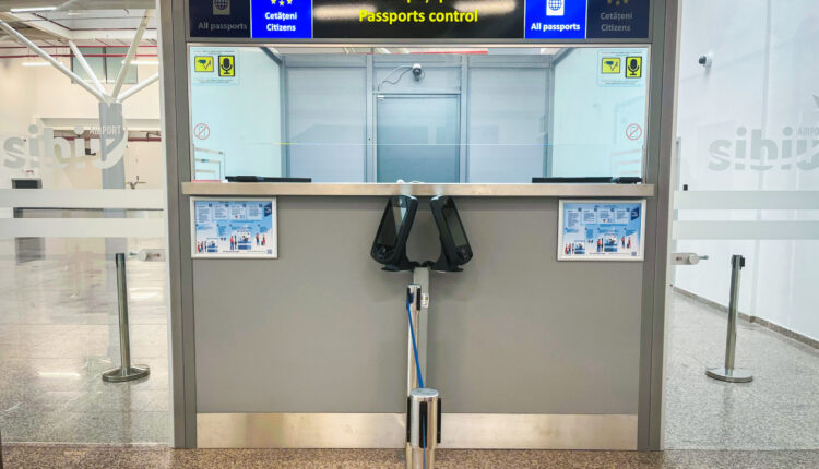 Premieră la aeroportul din Sibiu – control biometric la frontieră pentru primul zbor spre Londra