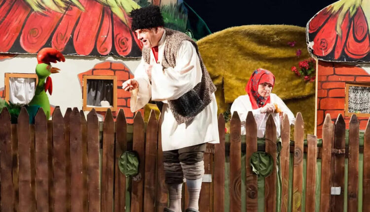 Premiera spectacolului „Punguța cu doi bani” la Teatrul „Gong” din Sibiu