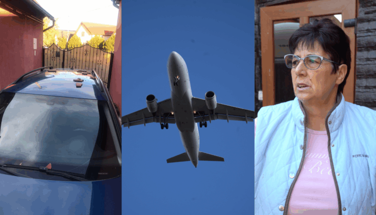 Avioanele de la aeroportul Sibiu afectează viața locuitorilor din Turnișor