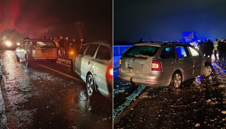 Accident grav pe DN1 la Bradu, trei mașini implicate în coliziune