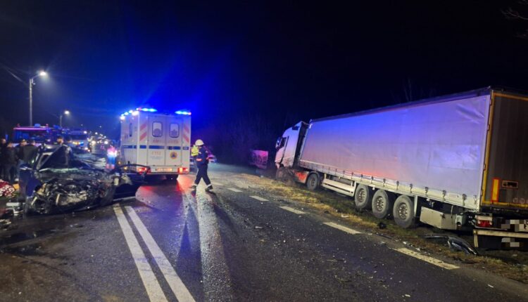 Accident mortal pe DN 7 Valea Oltului, în dimineața zilei de luni