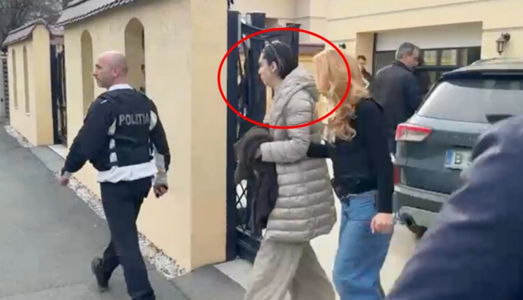 Adriana Viliginschi adusă în vila unde a fost omorât Kreiner pentru ridicarea de noi probe