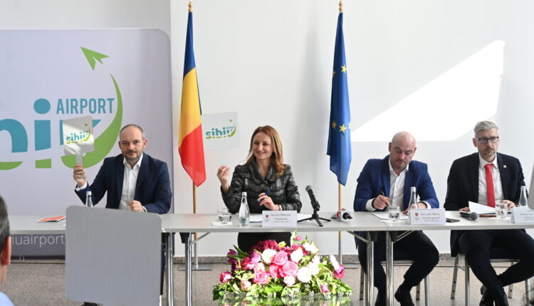 Ședința Consiliului Județean Sibiu, organizată în premieră la Aeroportul Internațional Sibiu