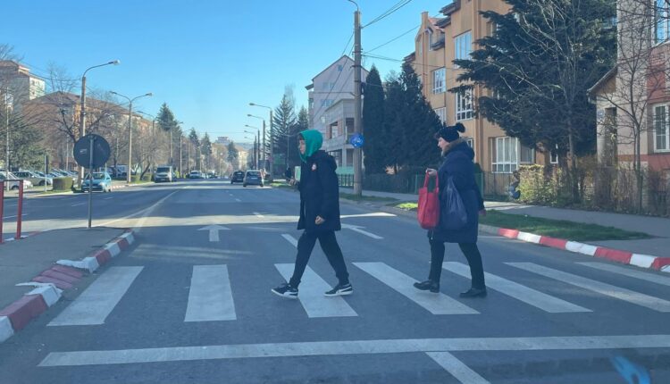 Poliția desfășoară acțiuni pentru siguranța pietonilor în județul Sibiu