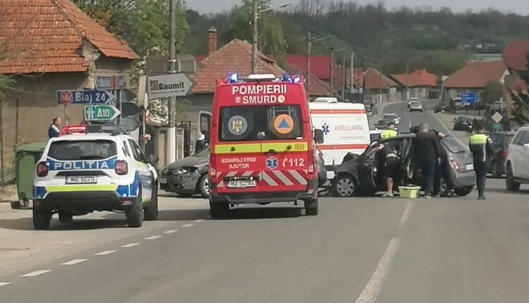 Accident în Alba cu victime, șofer din județul Sibiu a fost găsit vinovat