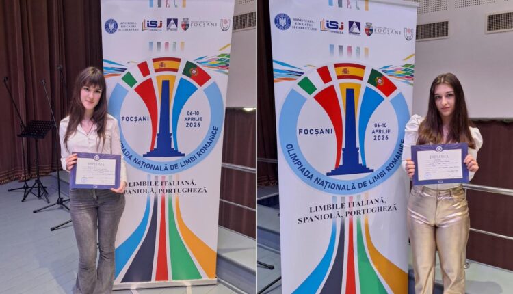 Două premii importante pentru elevele din Sibiu la Olimpiada Națională de Spaniolă