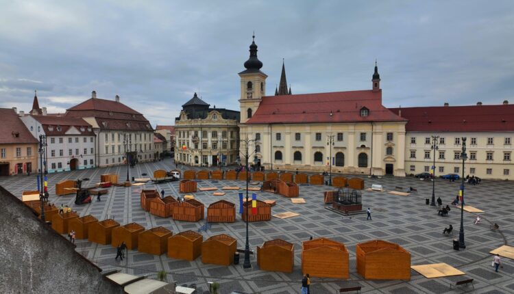 Investiție semnificativă în infrastructura Târgului de Paști și Târgului de Crăciun din Sibiu