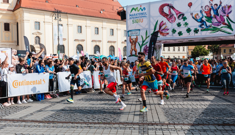 Maratonul Internațional Sibiu 2026 poate schimba vieți prin donații de 50 de lei