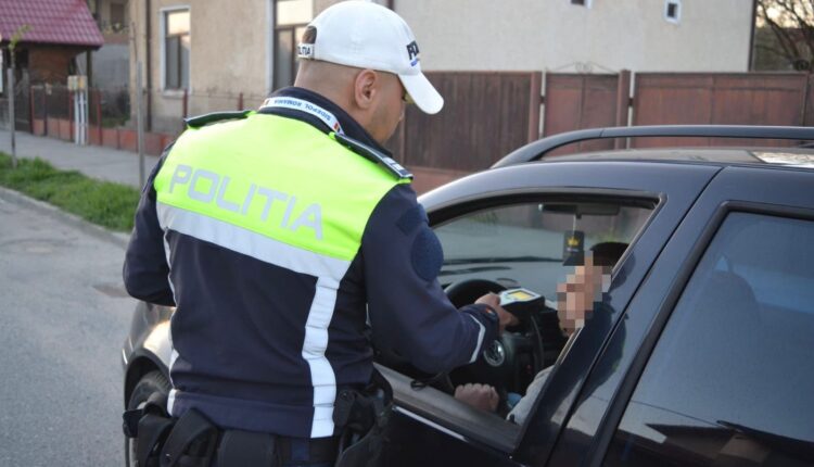 Pericol pe șoselele din județul Sibiu, oprit de polițiști pentru conducere sub influența alcoolului