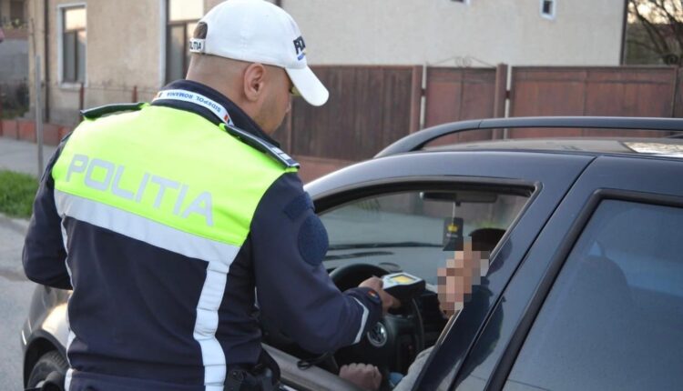 Șofer băut prins la volan în Mediaș cu alcoolemie de 0,66 mg/l