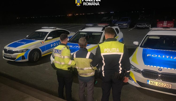 Șofer reținut de poliție pe autostrada A1 pentru conducere sub influența alcoolului