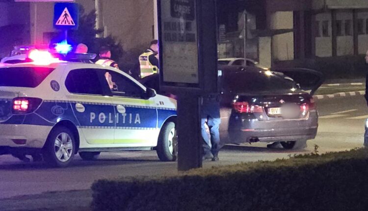Șoferul urmărit prin Sibiu era beat și a acroșat mai mulți pietoni