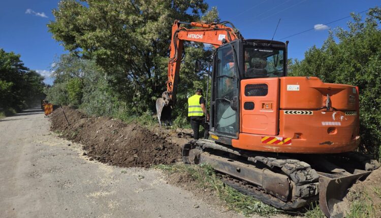 Investiție importantă pentru Săcădate cu lucrări la conducta de alimentare cu apă