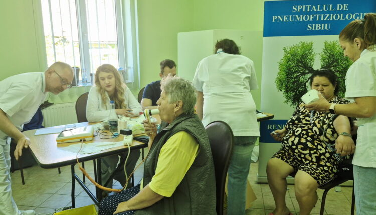 Spitalul de Pneumoftiziologie Sibiu oferă spirometrii gratuite în campania antifumat