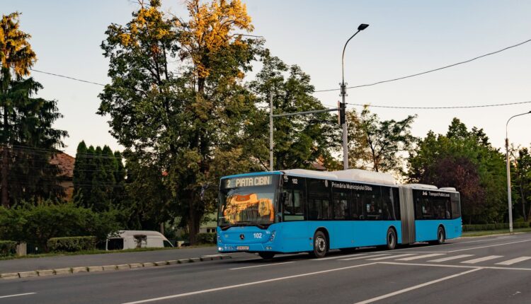 Trafic închis pe strada Ștefan cel Mare din Sibiu, restricții pentru autobuzele Tursib